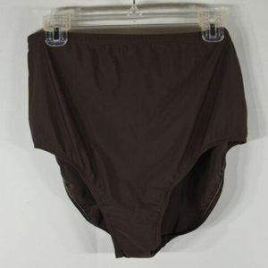 Christina Woman's Swimwear Bikini Brown 22W Bottom Only